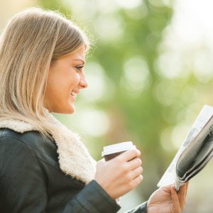 Reading the Newspaper